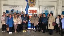 Визит начальников ОК