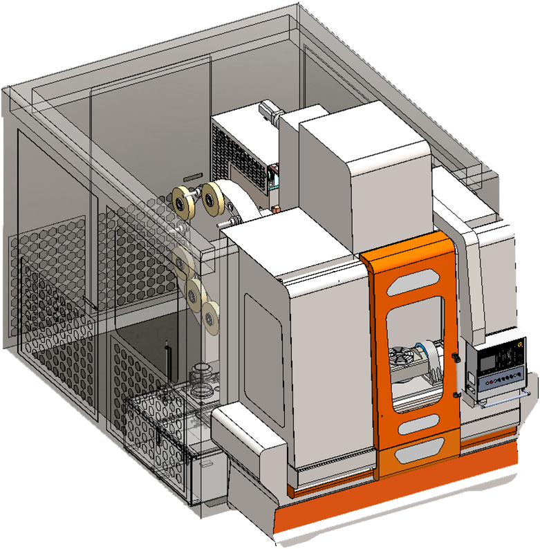 ШЛIФАВАЛЬНЫ ЦЭНТР З ЧПУ